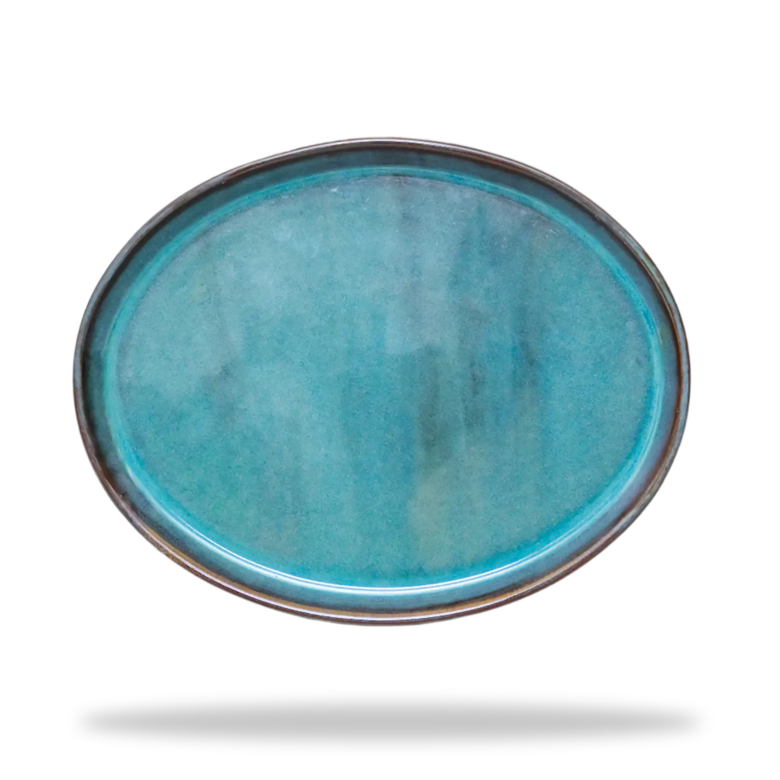 Plato Oval Plana Caribe