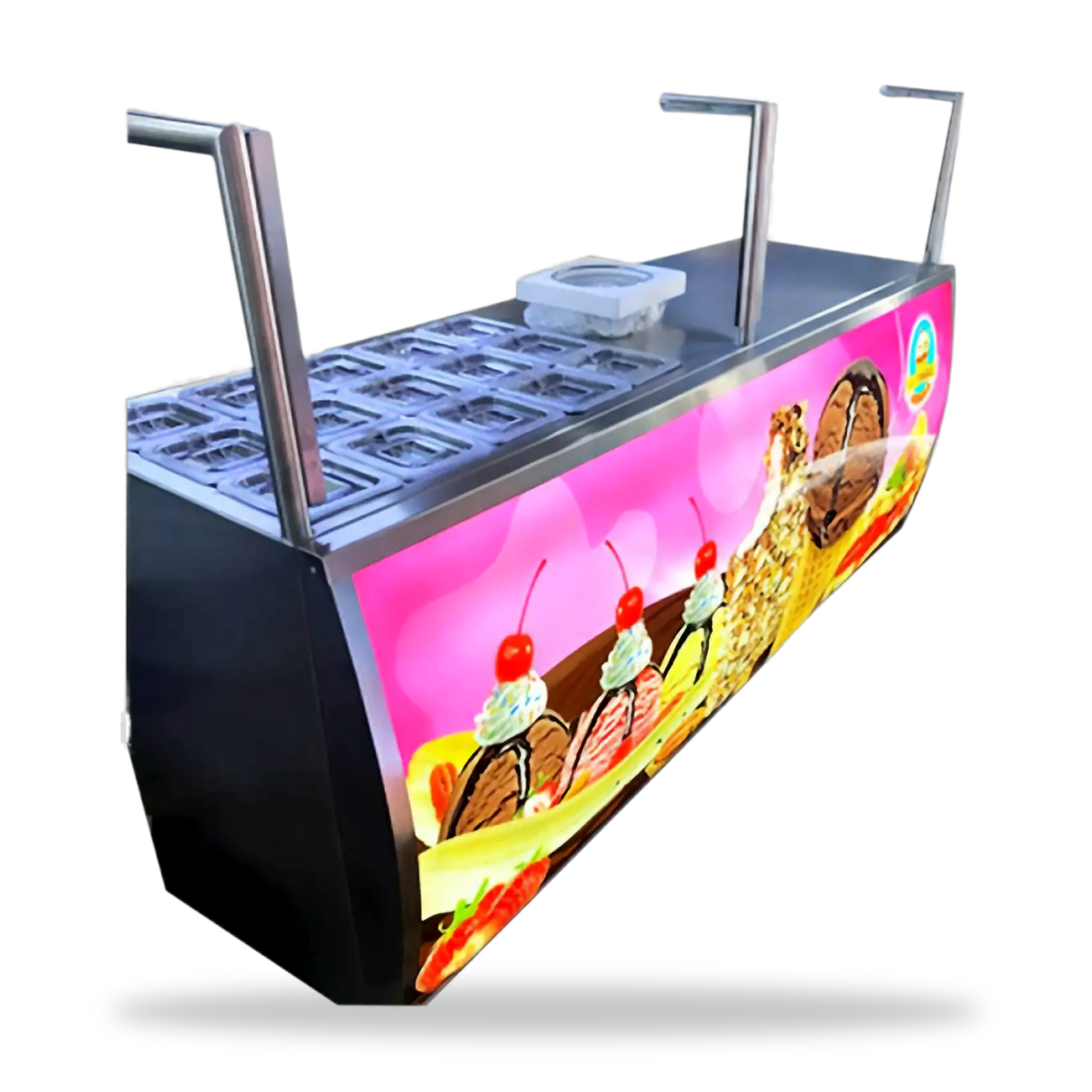 Chocolatera con publicidad 15c