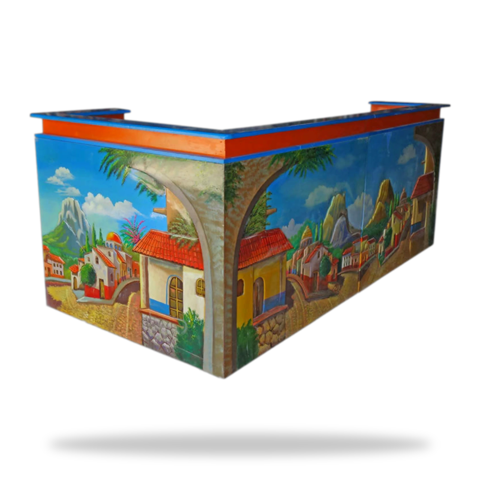 Caja diseño hacienda miniatura