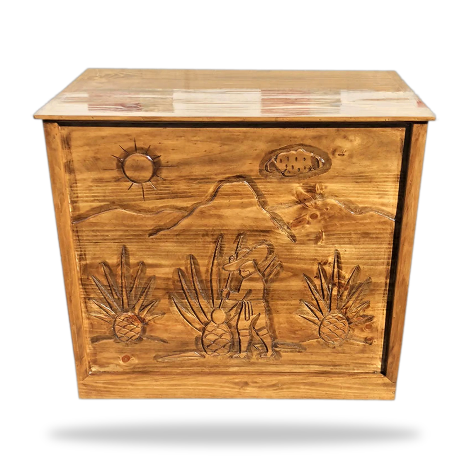 Recibidor cuadrado miniatura