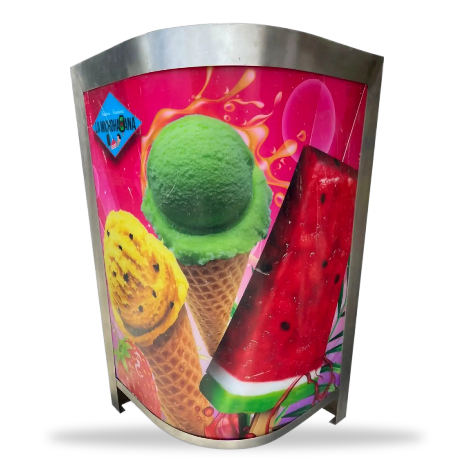 Esquinero curvo luminoso